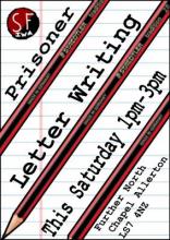 Leeds – Prisoner letter writing – Sat 14 Feb 1-3pm Further North Chapel Allerton LS7 4NZ