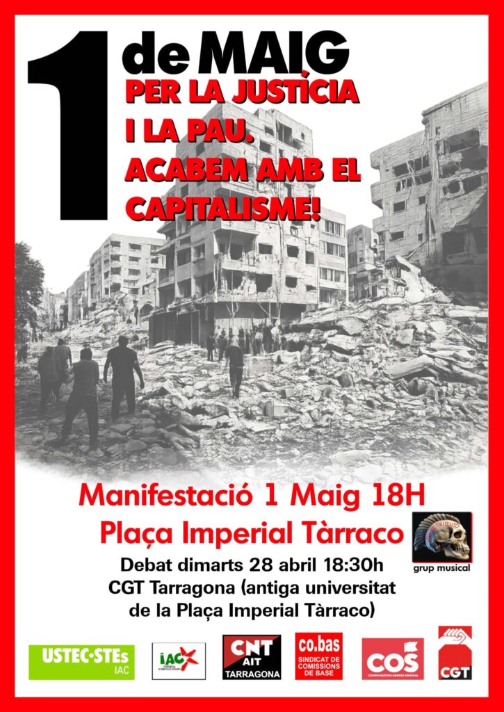 Primer de maig a Tarragona