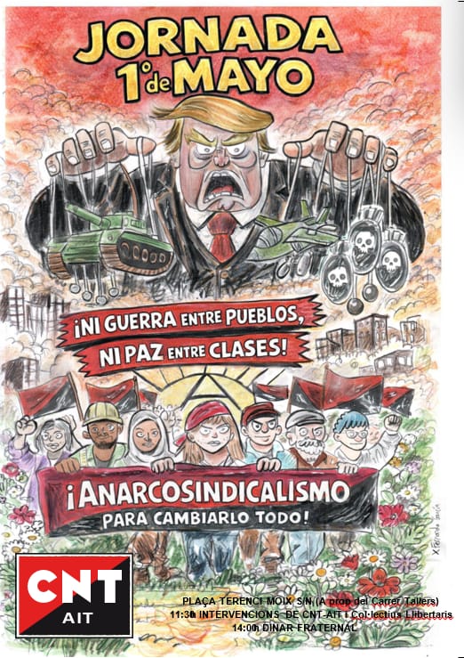 Primer de maig a Barcelona