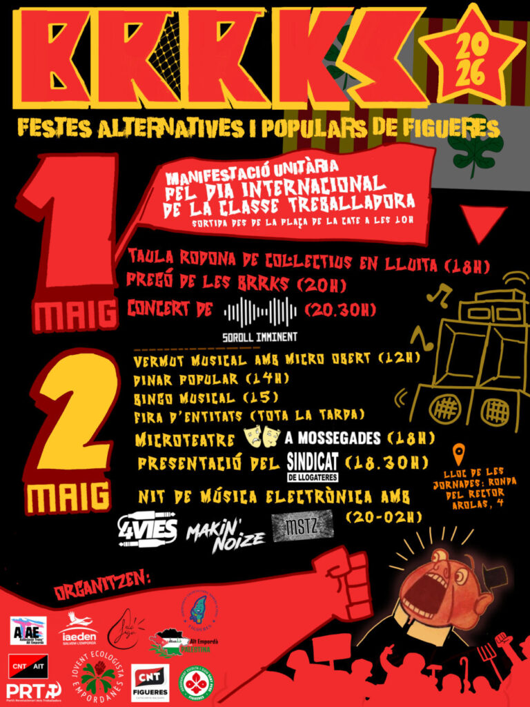 Primer de Maig a Figueres