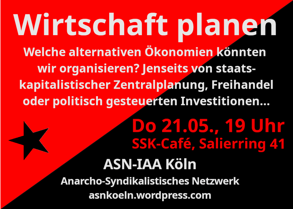 Wirtschaft planen (21.05.)