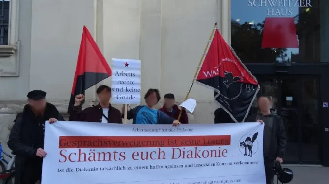 [Internacional] Jornada Internacional de Lucha contra Diakonie convocada por el Sindicato de Trabajadores de Viena