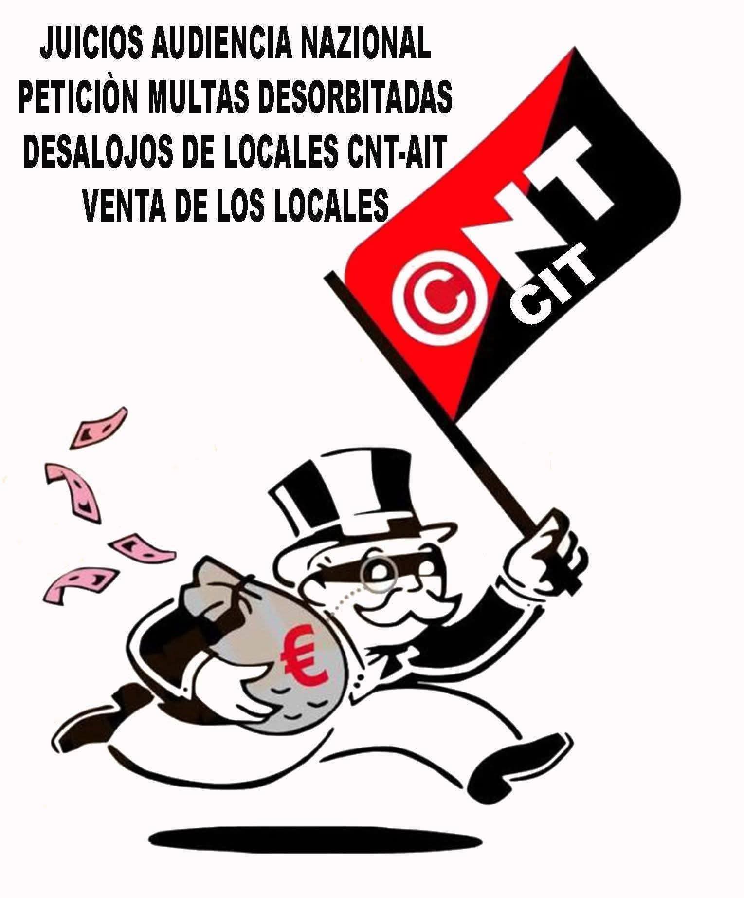 COMUNICADO DE LA CNT-AIT Y SU SITUACIÓN ACTUAL AL PIE DEL CAÑÓN