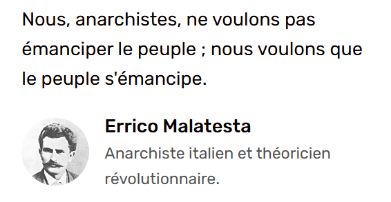 ★ L’ANARCHISME FACE À SES CONTRADICTIONS