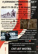 II Jornadas Primavera Roja y Negra
