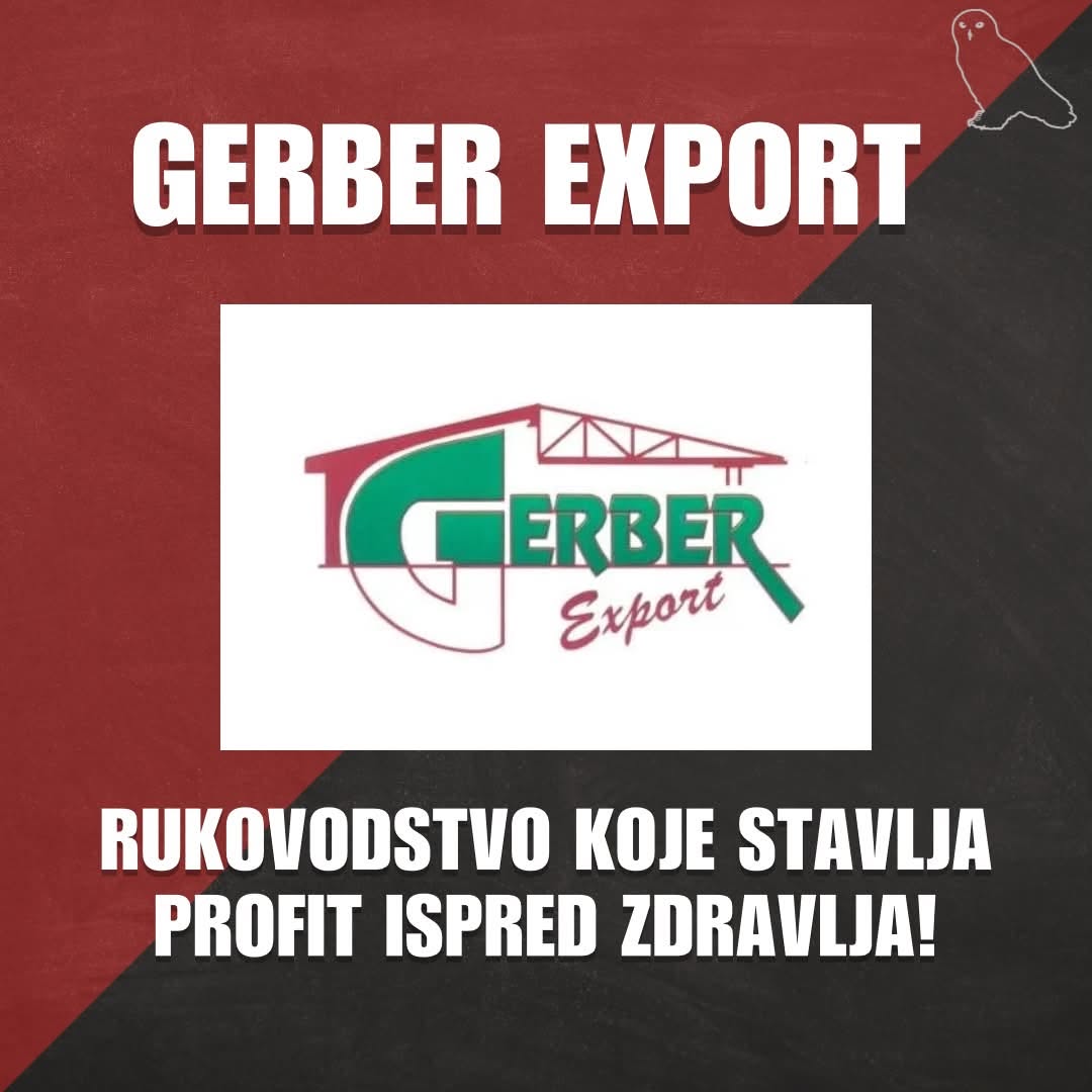Gerber eksport – rukovodstvo koje stavlja profit ispred zdravlja!