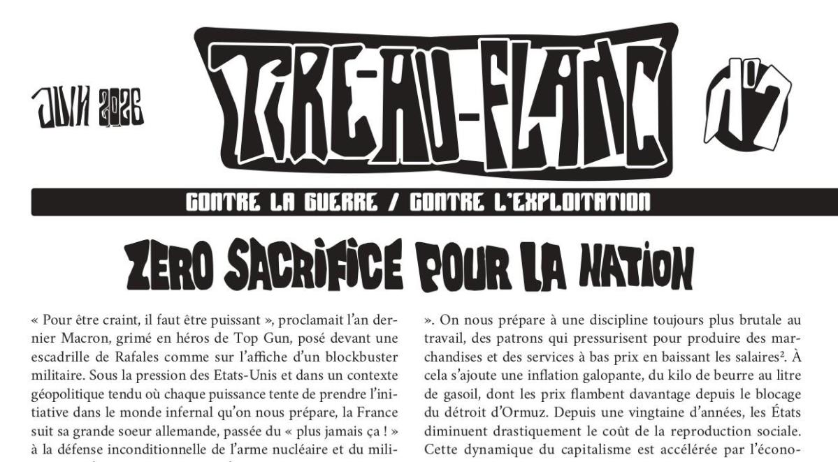 Tire-au-flanc n°7