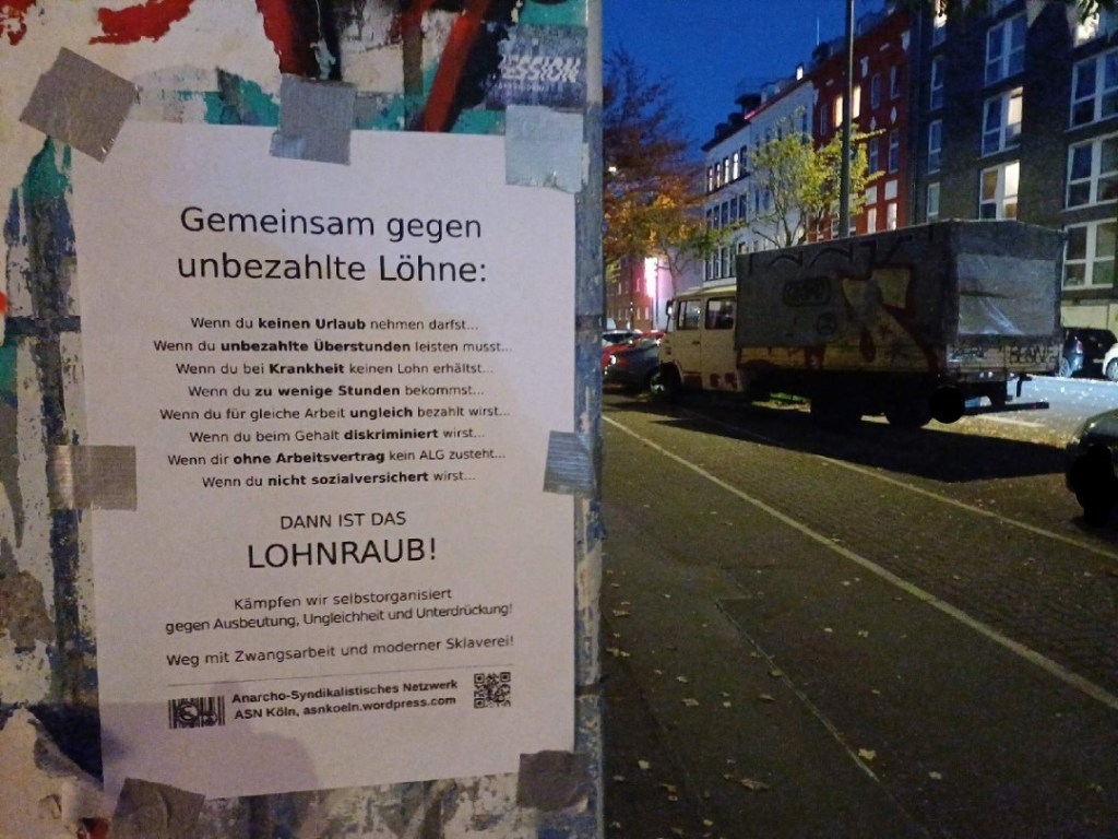 Internationale Aktionswoche gegen Lohnraub 2026